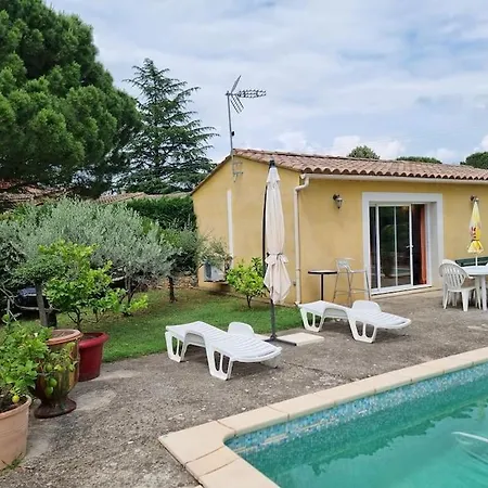 Gite Avec Piscine Au Coeur De La Vallee De La Ceze Saint-Laurent-de-Carnols Exterior photo